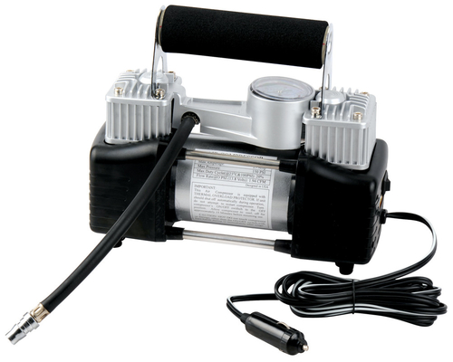 Ręczna 2-cylindrowa pompa sprężarki powietrza / sprężarka powietrza do opon samochodowych