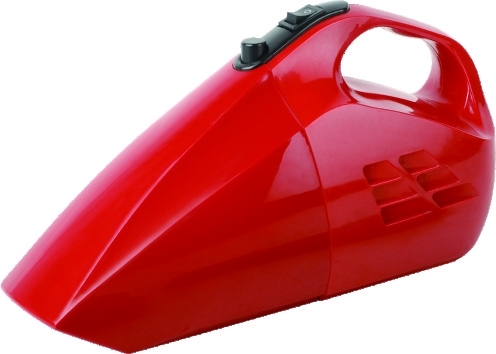 Czerwony ręczny odkurzacz samochodowy do zapalniczki samochodowej 12V DC