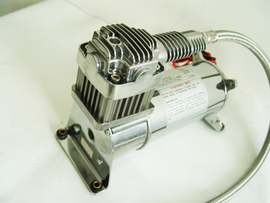 Wytrzymała, ciężka, przenośna sprężarka do poduszek powietrznych 150 PSI 12 V ze zbiornikami powietrza