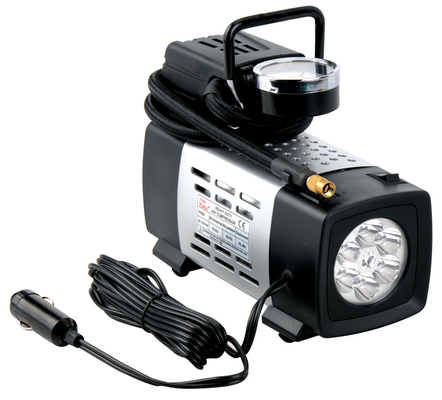 Dobra cena. Silver Metal Heavy Duty przenośna sprężarka powietrza 12v 180 W Szybka inflacja w Internecie