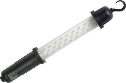 Plastikowe przenośne grzejniki samochodowe Ledowe światło robocze z wtyczką do zapalniczki i wtyczką do ładowania