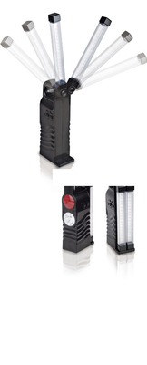 Czarny plastikowy reflektor samochodowy 2 w 1 LED 6 V z 3 przełącznikami
