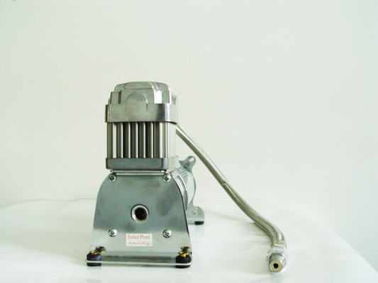 Pojedyncza sprężarka z zawieszeniem pneumatycznym 150psi 12V 1/4 "Heavy Duty Silver