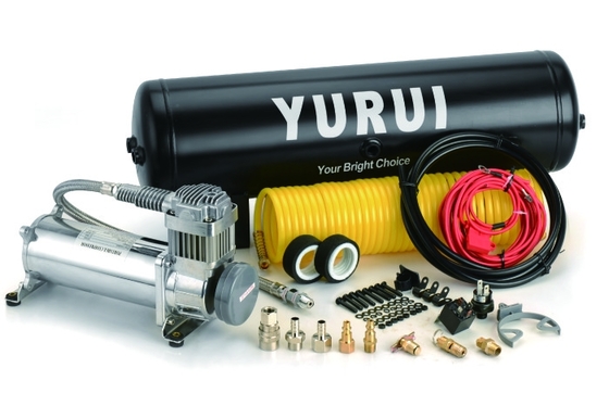 Sprężarka powietrza o 100% cyklu pracy Zbiornik o pojemności 2,5 galona Pokładowy układ powietrzny 12V 150 psi IP67