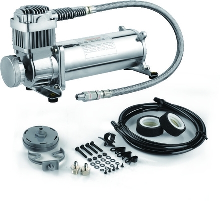 Sprężarka powietrza o 100% cyklu pracy Zbiornik o pojemności 2,5 galona Pokładowy układ powietrzny 12V 150 psi IP67