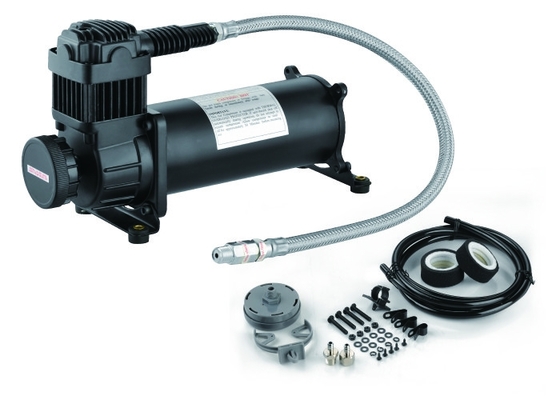 Dobra cena. Czarna pojedyncza mocna sprężarka z zawieszeniem pneumatycznym 200 PSI Heavy Duty IP67 w Internecie