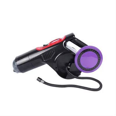 12V odkurzacz i sprężarki powietrza ręczne Mini z LED światło ciśnienie powietrza cyfrowy miernik 3-w-1 opony naduchać i C