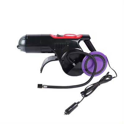 12V odkurzacz i sprężarki powietrza ręczne Mini z LED światło ciśnienie powietrza cyfrowy miernik 3-w-1 opony naduchać i C