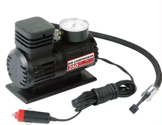 Mini kompresor powietrza samochodowego 12V Plastic Portable Tire Inflator Mini kompresor powietrza dla samochodu