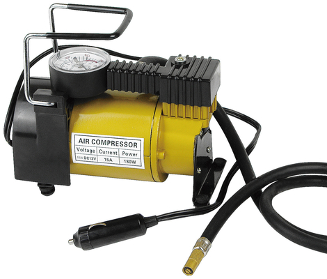 Jednocylindrowa pompa opon DC12v Metalowy sprężarz powietrza