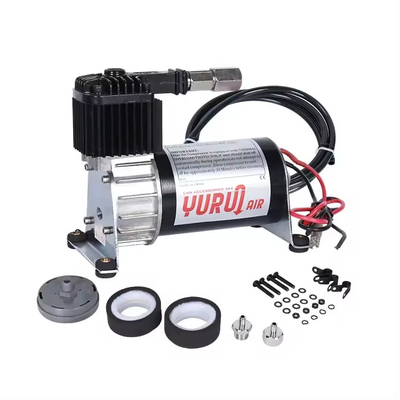 Dc 12v powietrzne zawieszenie sprężarka Chrome And Black dla ciężarówki