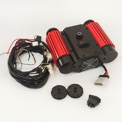 Dwucylindrowa pompa powietrzna samochodowa ciężkoodporna kompresor powietrza samochodowego