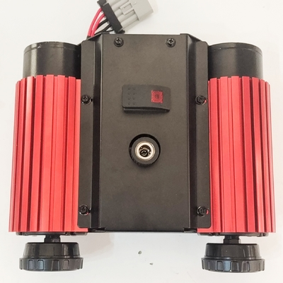 Dwucylindrowa pompa powietrzna samochodowa ciężkoodporna kompresor powietrza samochodowego