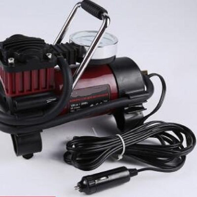 Dobra cena. Air Ride Pump Bezolejowe samochodowe sprężarki powietrza Przenośna pompa powietrza w kolorze czerwonym w Internecie