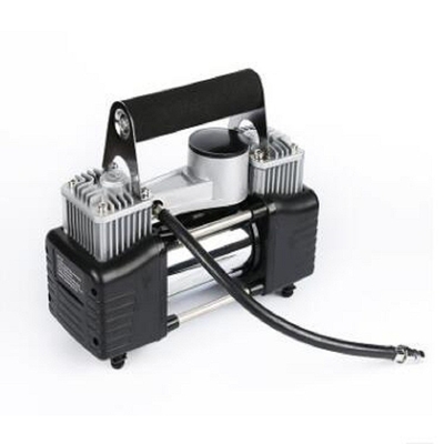 Dwucylindrowa sprężarka powietrza pojazdu YF662B 180w 150psi w kolorze srebrnym