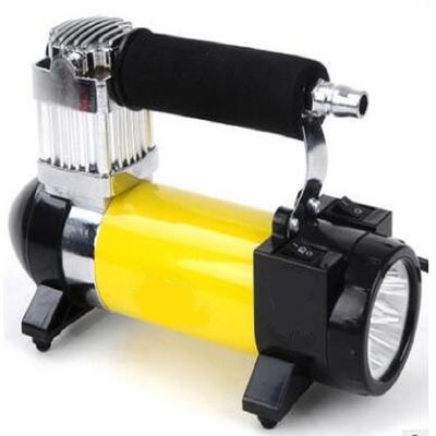 Żółta wysokowydajna sprężarka powietrza 12v Shock Three In One Shock Air Compressor