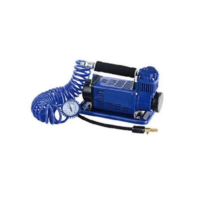 Bezolejowa sprężarka powietrza 12 V, metalowa pompa powietrza 150 psi z zaciskiem krokodylkowym