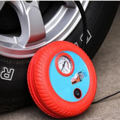 Dc12v Czerwona plastikowa sprężarka powietrza 250psi Oem z wtyczką do zapalniczki