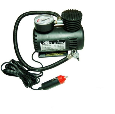 Przenośna sprężarka powietrza samochodowego Prąd stały 12 V Mini pompa do opon do samochodu