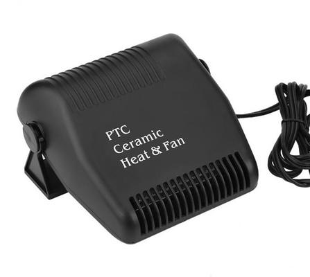 150w 12v Mini przenośne grzejniki samochodowe Elektryczny kolor czarny Długa żywotność