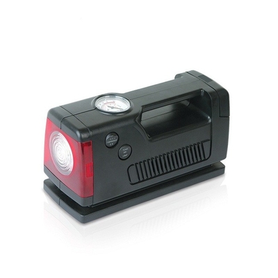 Przenośna sprężarka powietrza Three In One Car Dc12v 250psi Czarny kolor z lampą