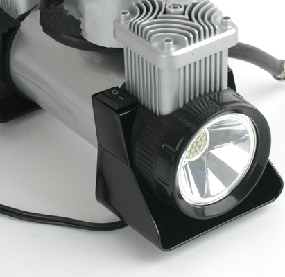 Pompa powietrza z zawieszeniem mini opon, inflator opon sprężarki powietrza na prąd stały 12V