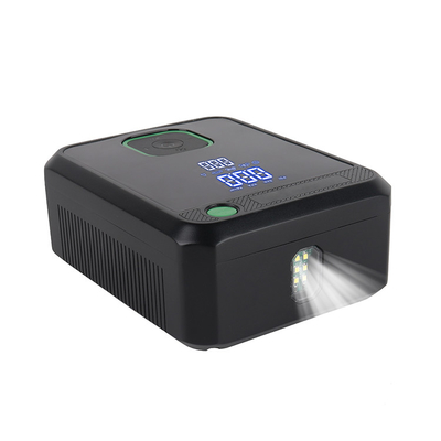 Kompresor powietrza samochodowego bezprzewodowego z wyświetlaczem LCD Przenośna pompa powietrza 12V