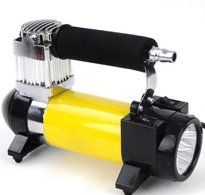 Dobra cena. Dc 12v metalowa sprężarka powietrza, sprężarka o dużej mocy 100 psi z lampą w Internecie