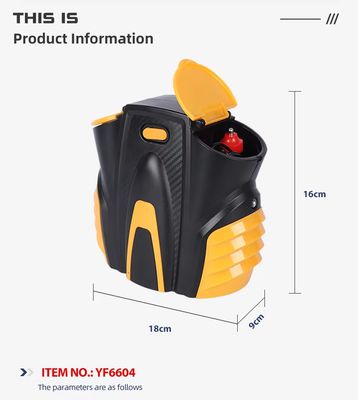Przenośna sprężarka powietrza do opon samochodowych 12V 150PSI z oświetleniem LED