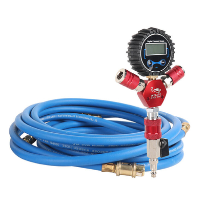 System nadmuchu opon dla samochodów terenowych Cztery opony Digital Gauge Hose