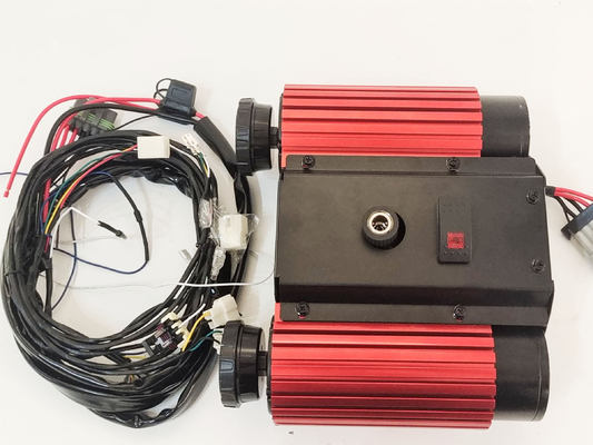 Nowy wielofunkcyjny kompresor 12v 4*4 dla ciężarówek Czerwony 300psi pompa ciśnienia opon dla samochodów terenowych Kompresor powietrza z przewodem