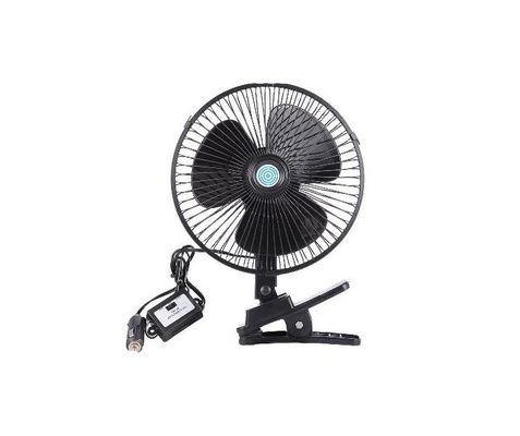 Wentylator samochodowy 12 V / 24 V z metalową osłoną półbezpieczną o długiej żywotności