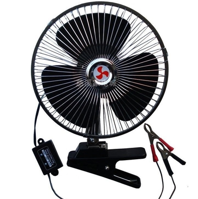 Wentylator samochodowy 12 V / 24 V z metalową osłoną półbezpieczną o długiej żywotności