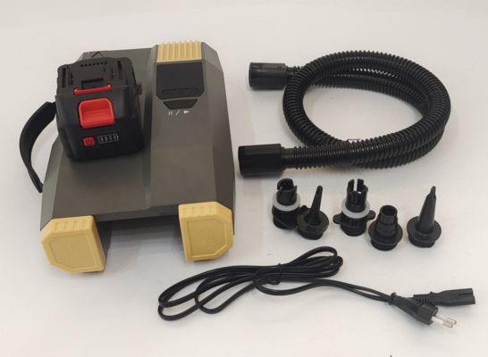 12V New Digital Gauge AC 220V 3 in 1 Paddle Board Pump 15000mA Battery SUP Pump