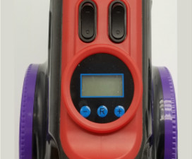 12V odkurzacz i sprężarki powietrza ręczne Mini z LED światło ciśnienie powietrza cyfrowy miernik 3-w-1 opony naduchać i C