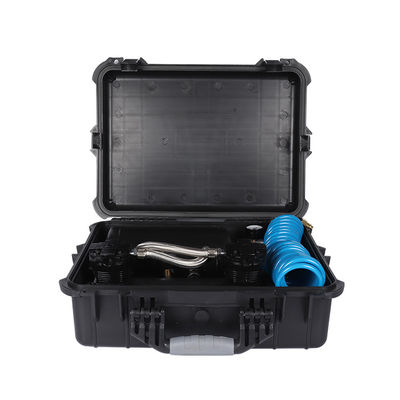 Sprężarka pneumatyczna z podwójną głowicą Podwójny cylinder do pompowania opon samochodowych