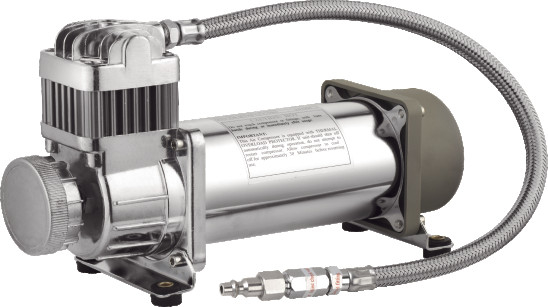 Ciężki pojazd powietrzny zawieszenie kompresor ciężarówka terenowa metalowa pojazd powietrzny pneumatyczny 12v chromowy