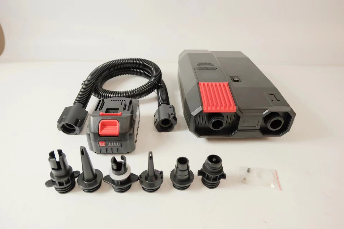 AC110-220V elektryczna cyfrowa pompa sup DC 12V z baterią litową do nadmuchu deski wiosłowej