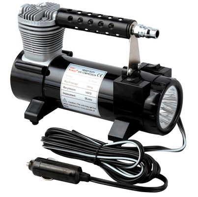 Dobra cena. 12v Single Black Cyclinder Przenośna sprężarka powietrza pojazdu do inflacji samochodowej 150PSI w Internecie