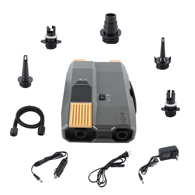SUP i z wtyczką samochodową DC12V, pompa powietrzna do ładowania AC 110v-220v, moc elektryczna do deski wiosłowej