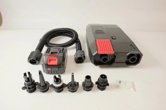 Dobra cena. AC110-220V elektryczna cyfrowa pompa sup DC 12V z baterią litową do nadmuchu deski wiosłowej w Internecie
