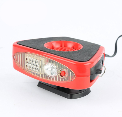 ABS Dc12v Przenośne ceramiczne ogrzewacze wentylatorów samochodowych PTC z światłem LED