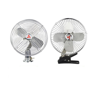 Wentylator samochodowy 12V / 24v z włącznikiem / wyłącznikiem Pełna metalowa osłona zabezpieczająca