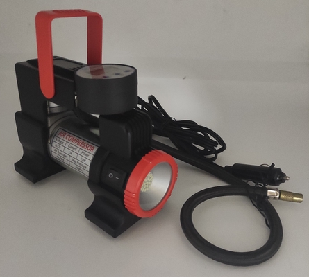 DC12V LED Light Portable Metal Car Air Compressor z cyfrowym miernikiem