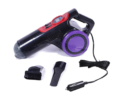 12V odkurzacz i sprężarki powietrza ręczne Mini z LED światło ciśnienie powietrza cyfrowy miernik 3-w-1 opony naduchać i C
